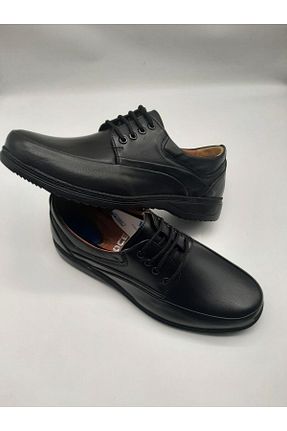 کفش کلاسیک مشکی مردانه چرم خالص VELOCE - کد 99938669