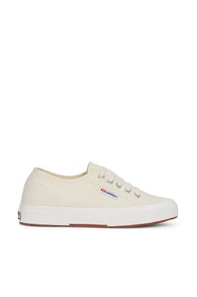 کفش اسنیکر بژ زنانه بند دار Superga - کد 798069007