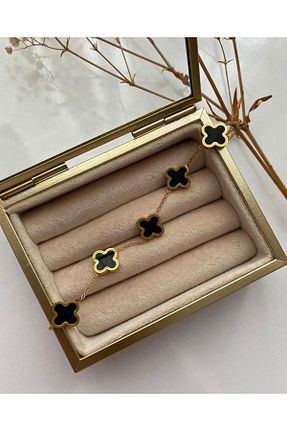 دستبند استیل (فولاد) طلائی زنانه استیل (فولاد) Accessories - کد 760595646