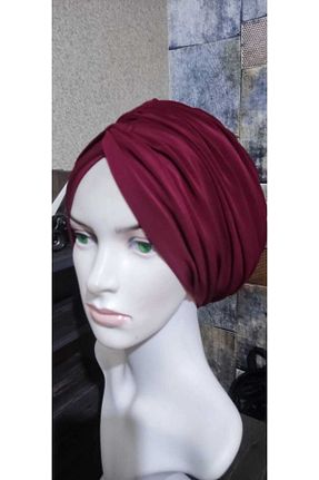 کلاه شنای حجاب زرشکی زنانه ABB - کد 711888963