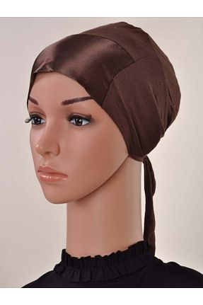 کلاه شنای حجاب قهوه ای زنانه MİSS İPEK - کد 798504676