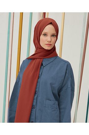شال نارنجی زنانه Medine İpeği ŞURA ŞAL - کد 65644325