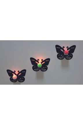 محصول دکوراسیون دیوار مشکی چوب Dekor Treni - کد 757941694