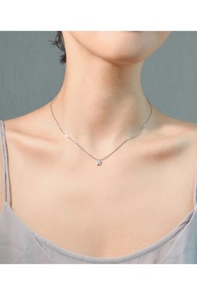 گردنبند نقره زنانه 925 عیار Modaadresiniz - کد 382792040