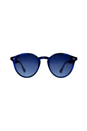 عینک آفتابی آبی زنانه 49 پلاریزه گرد کد 798626508