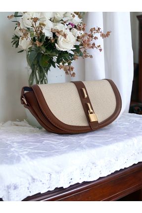 کیف دوشی قهوه ای زنانه چرم مصنوعی bt pasifik - کد 798687185