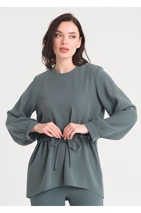 تونیک سبز زنانه بافتنی Armağan - کد 797324980