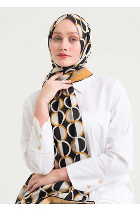 شال رنگی زنانه ابریشم Armağan - کد 797389673