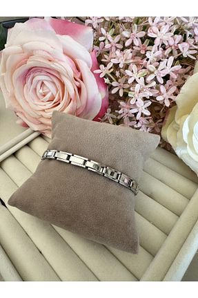 دستبند استیل (فولاد) زنانه استیل (فولاد) AyzAccessory - کد 771010341