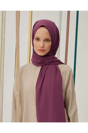 شال بنفش زنانه Medine İpeği ŞURA ŞAL - کد 65645001