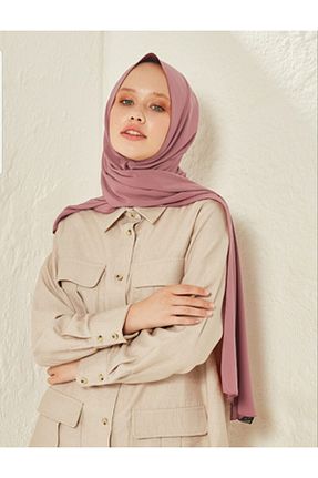 شال صورتی زنانه Medine İpeği ŞURA ŞAL - کد 65644815