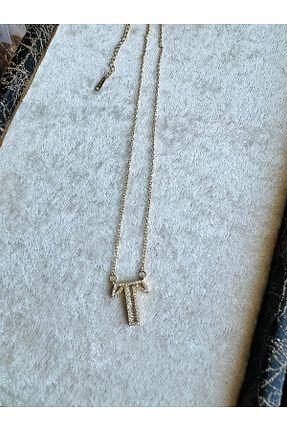 گردنبند استیل ( فولاد ) طلائی زنانه استیل (فولاد) ARTSS JEWEL - کد 698630324