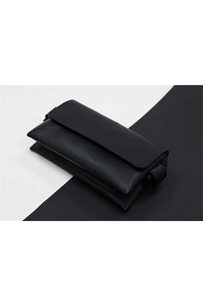 کیف دستی مشکی زنانه چرم خالص DeriLuxury - کد 794370436