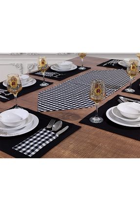 سرویس آمریکائی مشکی مستطیل Tropikhome - کد 114817797