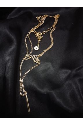 گردنبند جواهر طلائی زنانه منجق MORFEO - کد 248995682