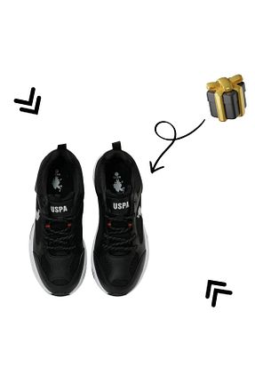 کفش دو و میدانی و تمرینی مشکی زنانه U.S. Polo Assn. - کد 798749408
