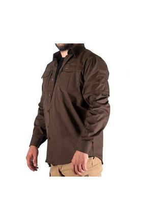پیراهن قهوه ای مردانه اسلیم فیت Ervo Tactical & Outdoor - کد 50164284