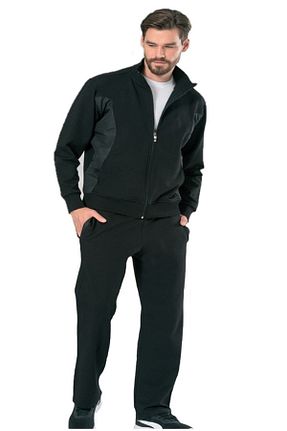 ست کرمکن اسپرت مشکی مردانه پنبه ای Pierre Cardin - کد 36857794