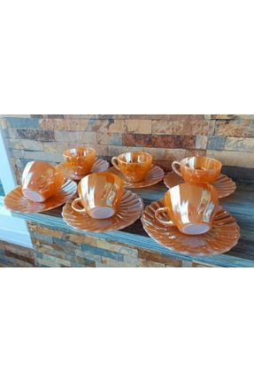 فنجان قهوه زرد 6 نفره ARTİSTİC - کد 785476631