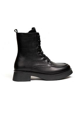 بوت / نیم بوت مشکی زنانه چرم خالص Greyder - کد 370383438