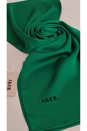 شال سبز زنانه پلی استر Aker - کد 798967222