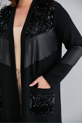 رویه سایز بزرگ مشکی زنانه ویسکون FOR ESRA BIG TREND - کد 799135739