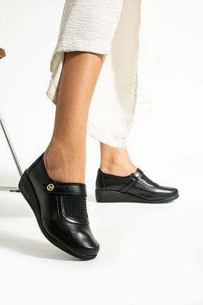 کفش کلاسیک مشکی زنانه پلی اورتان KAOF SHOES - کد 756599819