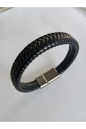 دستبند اسپرت مشکی مردانه hira takı - کد 799631654