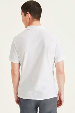 تیشرت سفید مردانه رگولار Dockers - کد 279168000