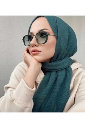 عینک آفتابی زنانه 53 UV400 فلزی سایه روشن بیضی کد 87269731