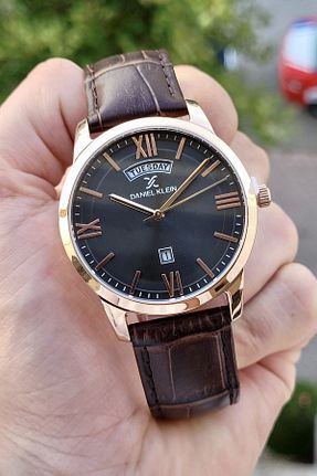 ساعت مچی صورتی مردانه 43 میلی متر Daniel Klein - کد 799279552