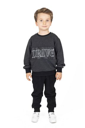 شلوار کرمگن مشکی بچه گانه پاچه کش دار best kids - کد 786452117