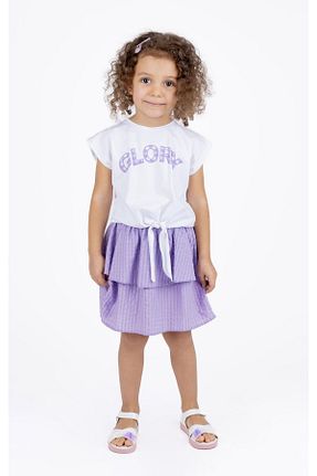 بلوز سفید بچه گانه چاپی best kids - کد 681142416