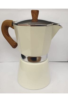 موکا پات سفید آلومینیوم COFFEEHUTT - کد 364863770