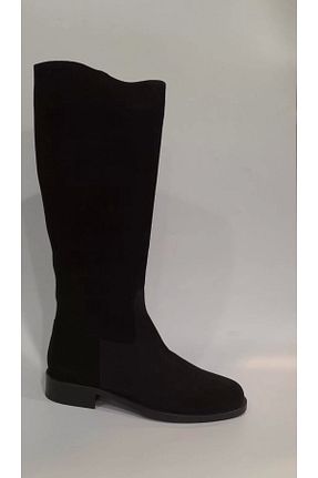 بوت / نیم بوت مشکی زنانه چرم خالص Nine West - کد 358623781