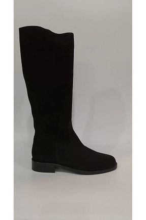 بوت / نیم بوت مشکی زنانه چرم خالص Nine West - کد 358623781