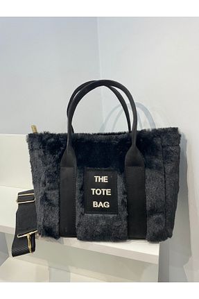 کیف دوشی مشکی زنانه پارچه ای Butik - کد 797959220