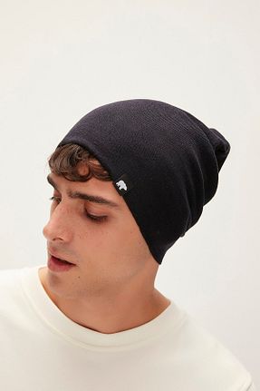 کلاه پشمی سرمه ای مردانه اکریلیک Bad Bear - کد 31437286