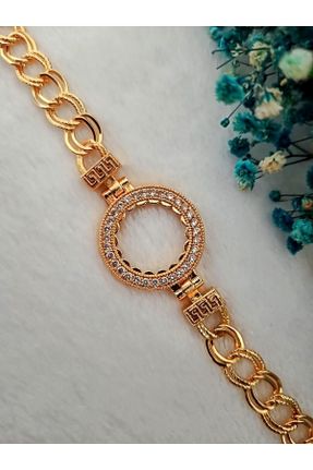 دستبند جواهر طلائی زنانه کد 340518409