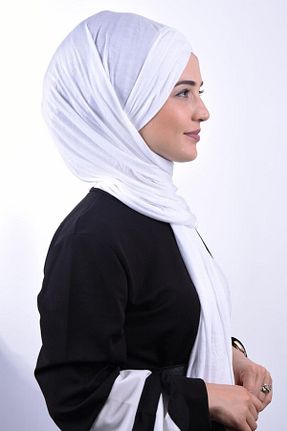 شال سفید زنانه Nowa Scarf - کد 54689606