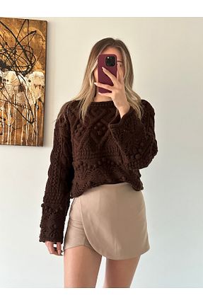 دامن بژ زنانه پارچه Les Amis Boutique - کد 799395253