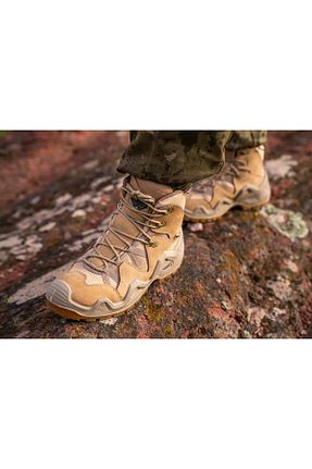 بوت / نیم بوت بژ زنانه ضد آب WARBOOTS - کد 797681964