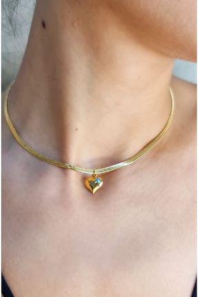 گردنبند جواهر طلائی زنانه روکش طلا WONDER TOUCH - کد 296946907