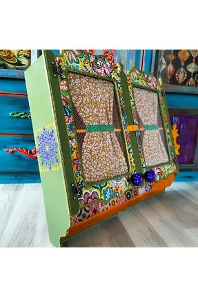 قفسه آشپزخانه سبز Ayshe Home - کد 354605288