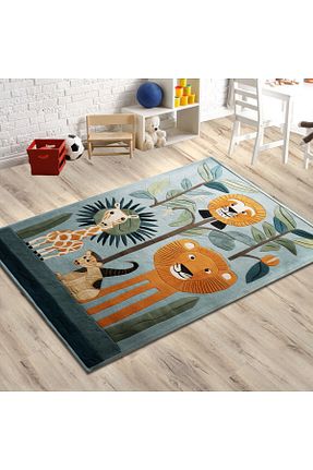 فرش رنگی قابل شستشو Rugs Modern Halı - کد 799362814