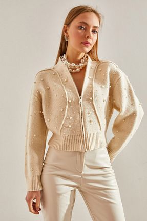 رویه بژ زنانه اکریلیک - پلی استر Bianco Lucci - کد 799367353