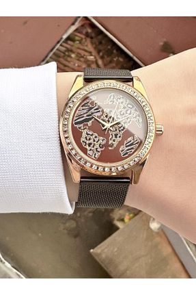 ساعت مچی مشکی زنانه 31-35 میلی متر Ferrucci - کد 799615902
