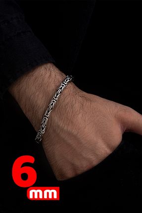 دستبند نقره مردانه 925 عیار OSMANLI GÜMÜŞ - کد 770407194