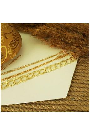 دستبند جواهر زرد زنانه روکش طلا Bijustore - کد 799706093