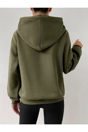 سوئیشرت آبی زنانه چاپی DESCARTES - کد 799252158